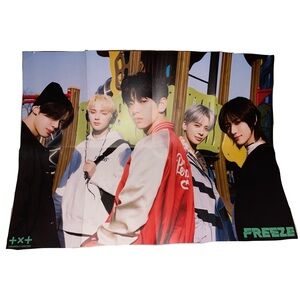 Tomorrow X Together The Chaos Chapter Freeze Album Group Poster